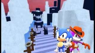 Sonic World R7 - Robotnik Winter Gameplay