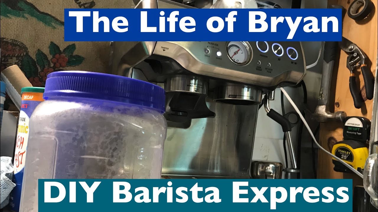 Breville Barista Express DIY Knock box YouTube