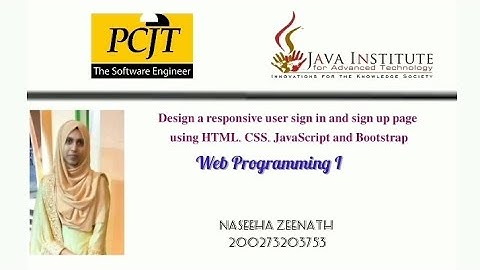 Web Project Task 01 | 1st Year | Ecommerce Web Application | Java Institute