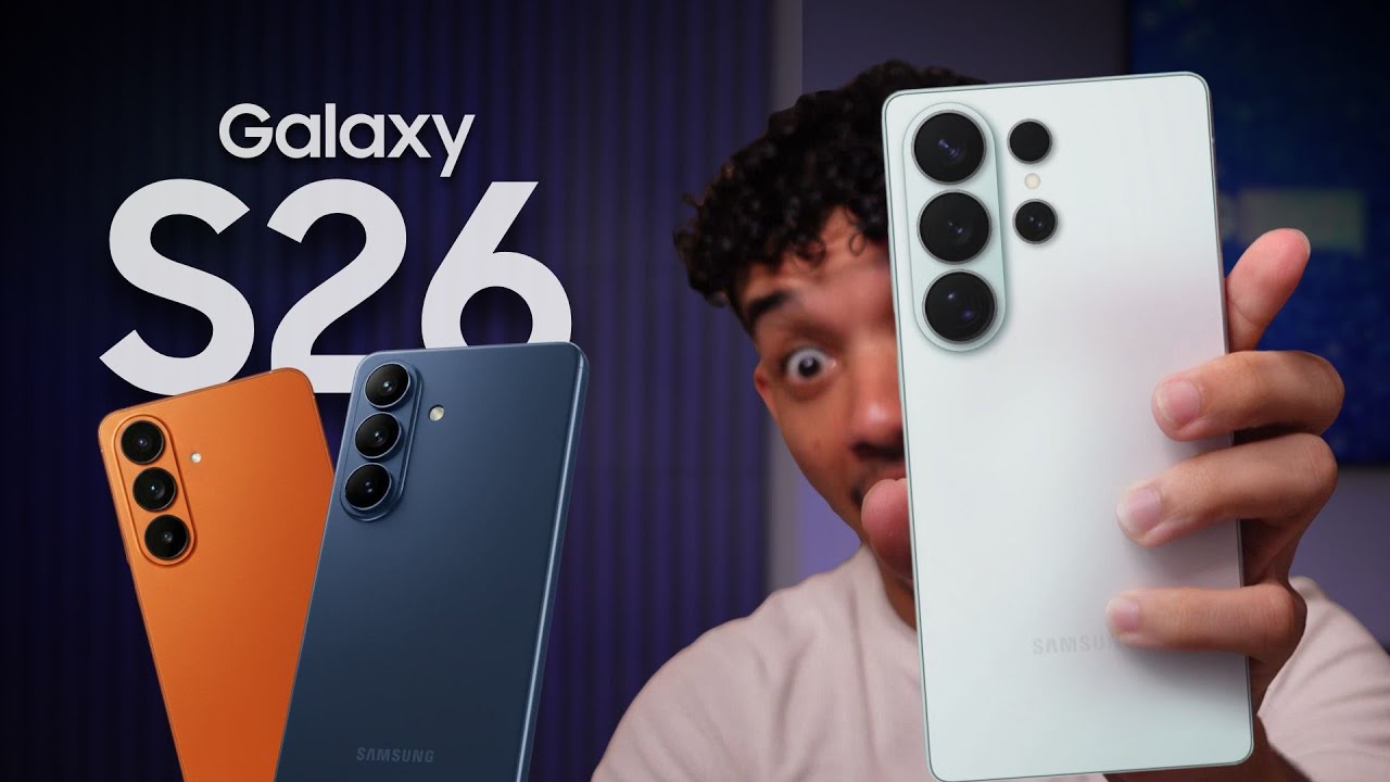 Galaxy S26, S26 Plus e S26 Ultra - VAZAMENTOS dos novos SAMSUNG