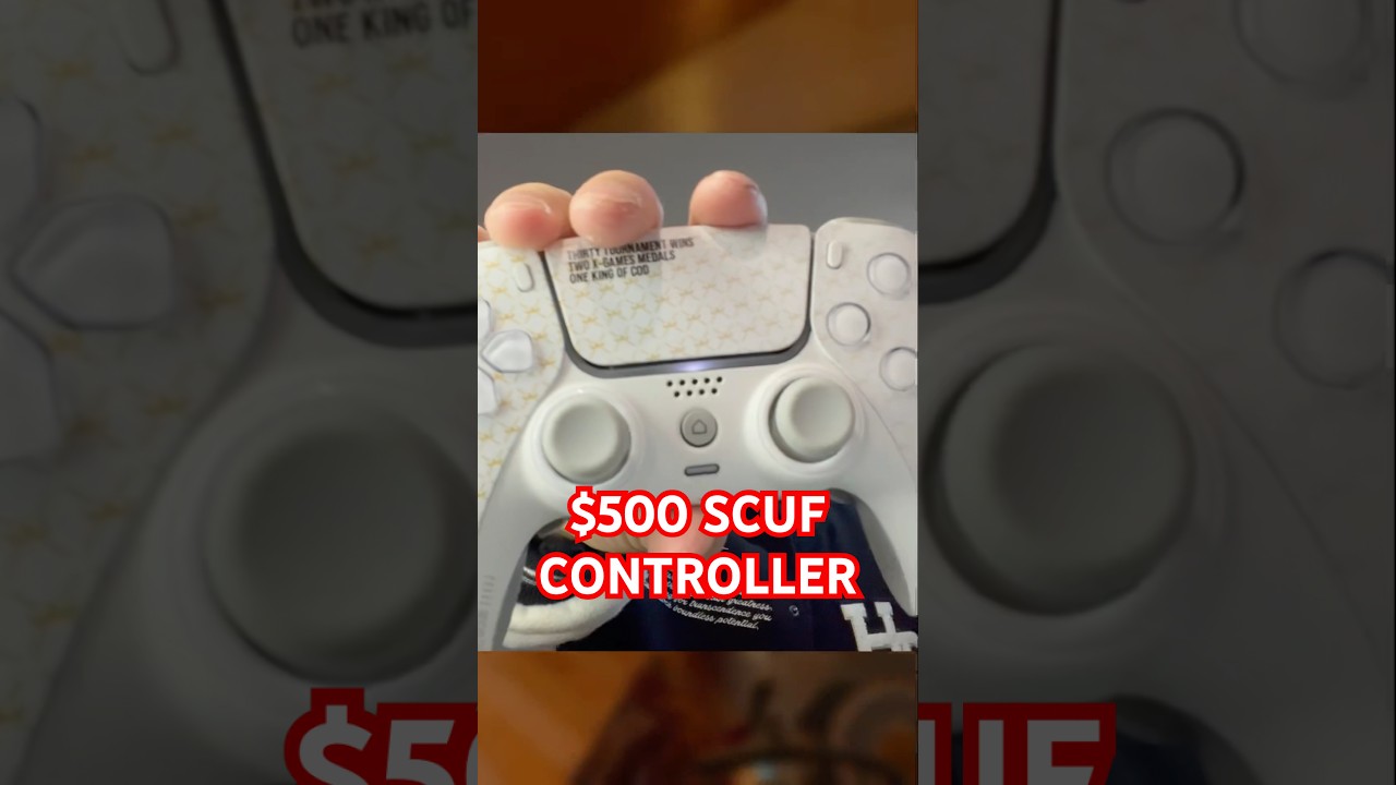 I BOUGHT A $500 SCUF CONTROLLER AND IT DID THIS!!! 