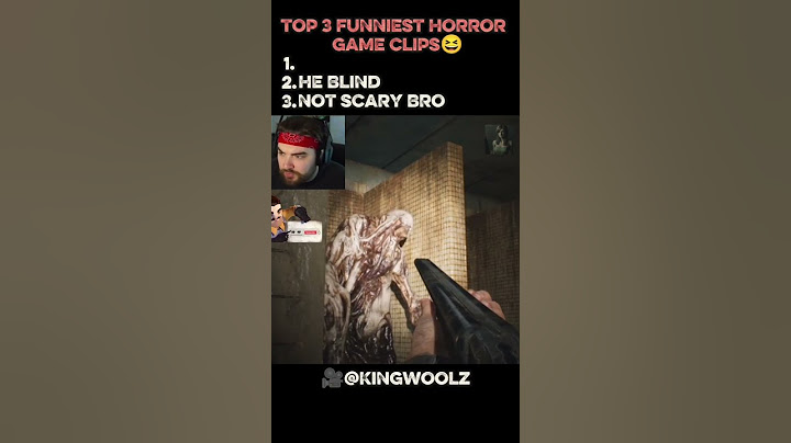 Horror Moments In Games That Made Me Cry Laughing 🤣🎮