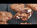 Recette COOKIES BROWNIE Chocolat Noisettes facile