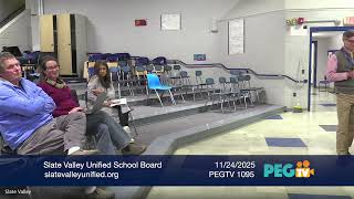 Slate Valley Unified Union School Board - November 24, 2025