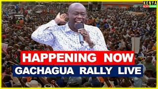 Live - Gachagua Speaking Now At Mega Dcp Rally In Nakuru Town