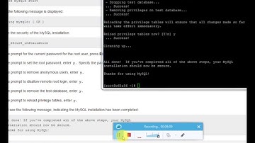 Configure MySQL in Linux instance of cloud using putty console username and pwd