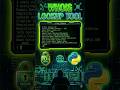 I Built a WHOIS Lookup Tool in Python #codingshorts #python #ethicalhacking #coding #osint #recon