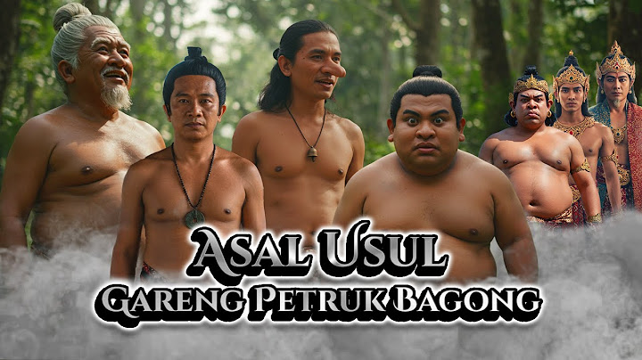 Asal Usul Gareng, Petruk, dan Bagong Kisah Lahire Punakawan