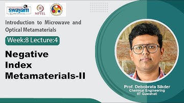 Lec 39: Negative Index Metamaterials-II