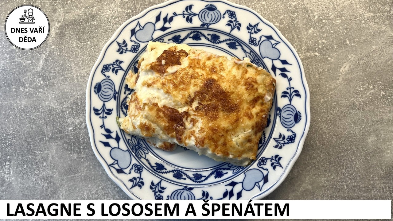 Lasagne s lososem a špenátem  | Josef Holub