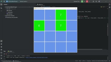 "Build a Memory Puzzle Game in Python | Fun Card Flip Game with Pygame!"