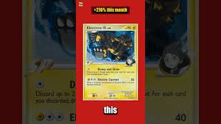🌟 This Electivire from Supreme Victors just climbed 276% 🚀 #shorts