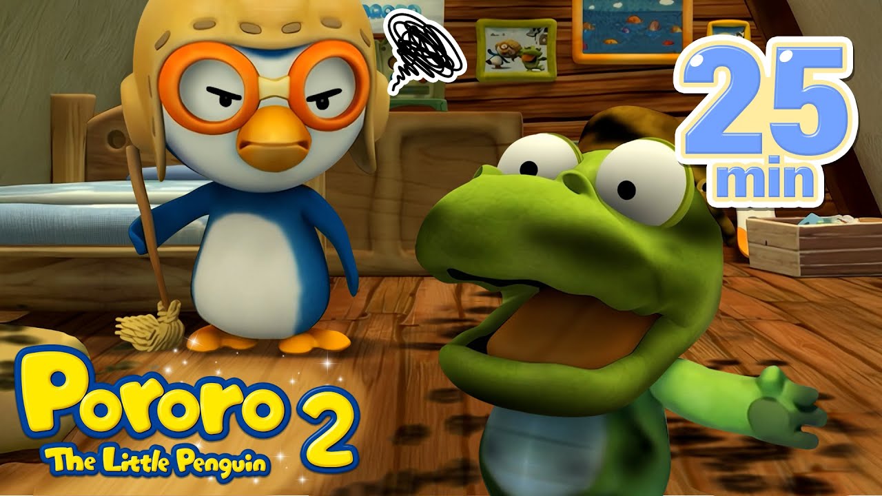 Pororo Season2 [4K] 16-20 | Learn Good Habits | Pororo Episode Club