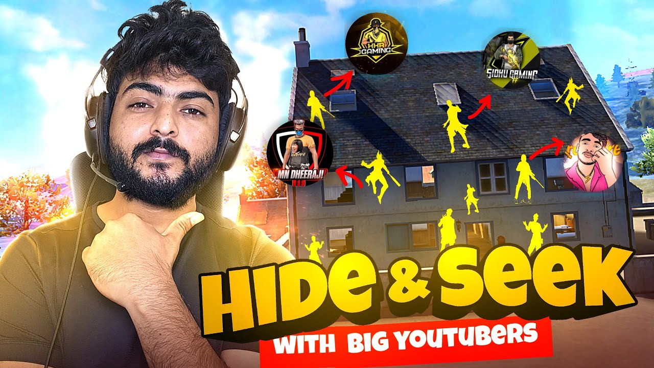  🤯 I Played Hide and Seek with Top Telugu YouTubers 😍 Winners Got 10×××rs Prize 🥵 Shocking End 😳
