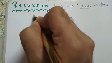 Data Structures with C | Recursion Part 1