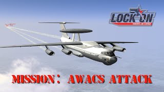 LockOn Flaming Cliffs v1.12 : Russian A-50  AWACS takedown