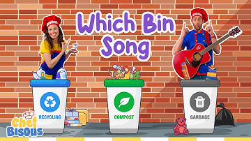 Recycling, Compost, Garbage Song | Waste Sorting for Kids | Recycling Song | Which Bin Does It Go In