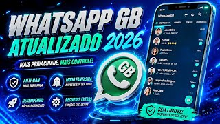 💣NOVO WHATSAPP GB PRO E MAS ATUALIZADO V26.86 FUNCIONANDO SEM ESPELHAR! (Gb WhatsApp)💚💥