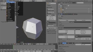 Overview02_Blender/Maya Comparison - Main Menus : Create