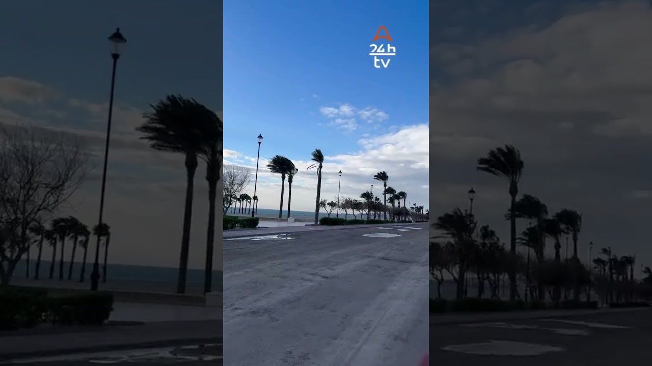 La borrasca Joseph pone en alerta a la provincia de Almería