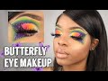 BUTTERFLY EYE MAKEUP 🦋| (inspo: Beatsbydeb) | Joanna Divine