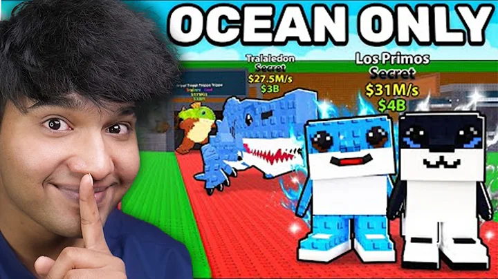 $0 to $1 TRILLION With OCEAN ONLY Brainrots In Steal A Brainrot😲