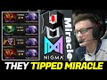 They tipped MIRACLE for his Insane Plays — NIGMA vs TEMPO ESL One Germany