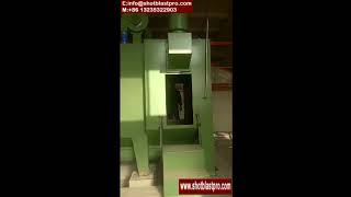 Overhead Rail Shot Blasting Machine with 16 Blasting Turbines Video - Qinggonng Machinery