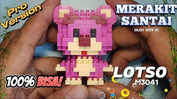 Merakit santai Lotso lego bricks seri M3041
