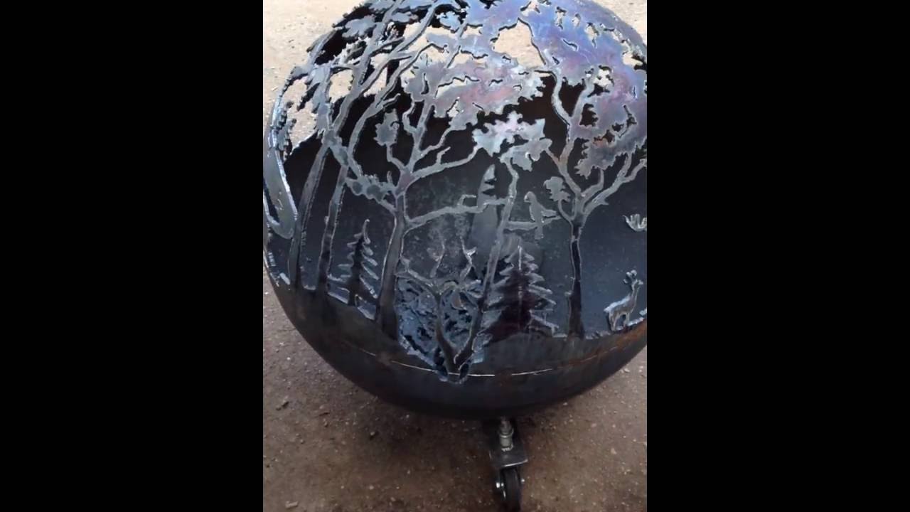 Sphere Fire Pit Lietuva - YouTube Sphere fire pit Lietuva - Sphere Fire Pit Lietuva - YouTube