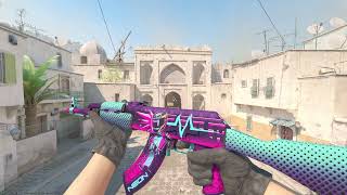 AK-47 Neon Rider (Factory New) In Game Showcase - Horizon Collection | CS2 screenshot 5