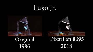 Luxo Jr Animation Comparison