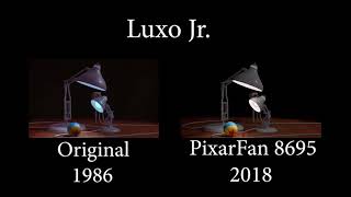 Luxo Jr. Animation Comparison
