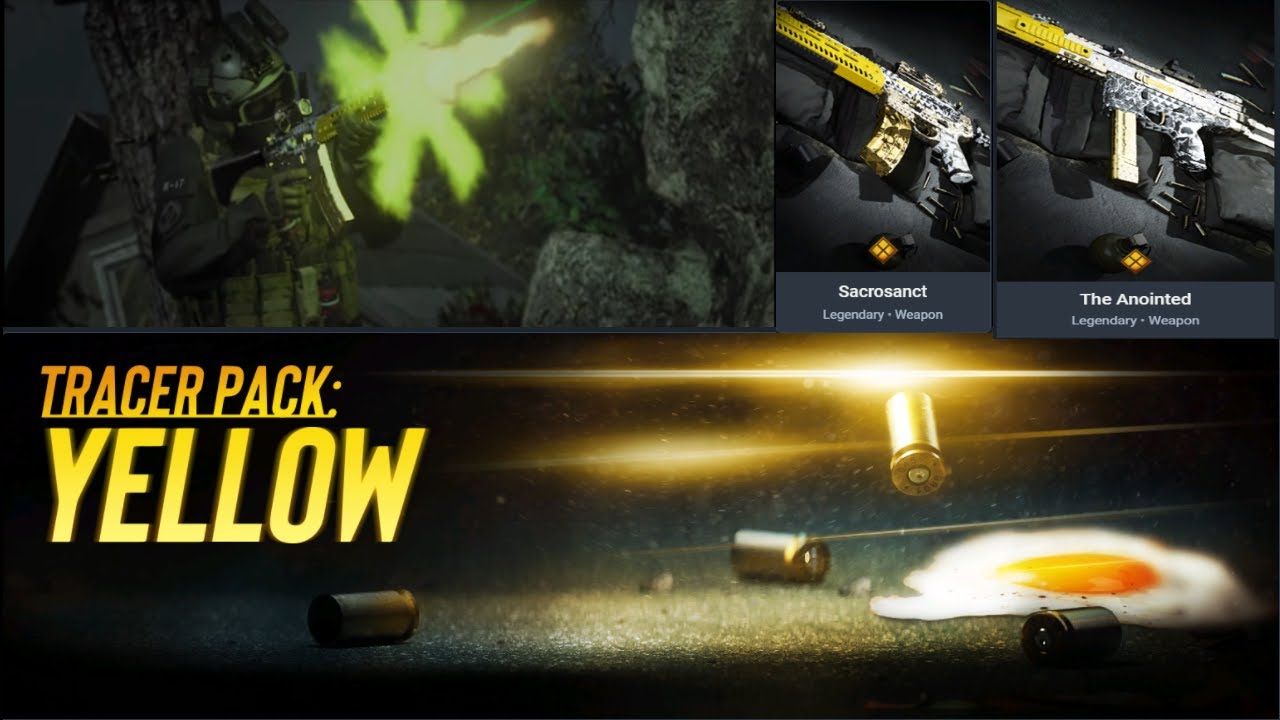The Yellow Tracer M13 Coming To Modern Warfare During The Haunting Of Verdansk!