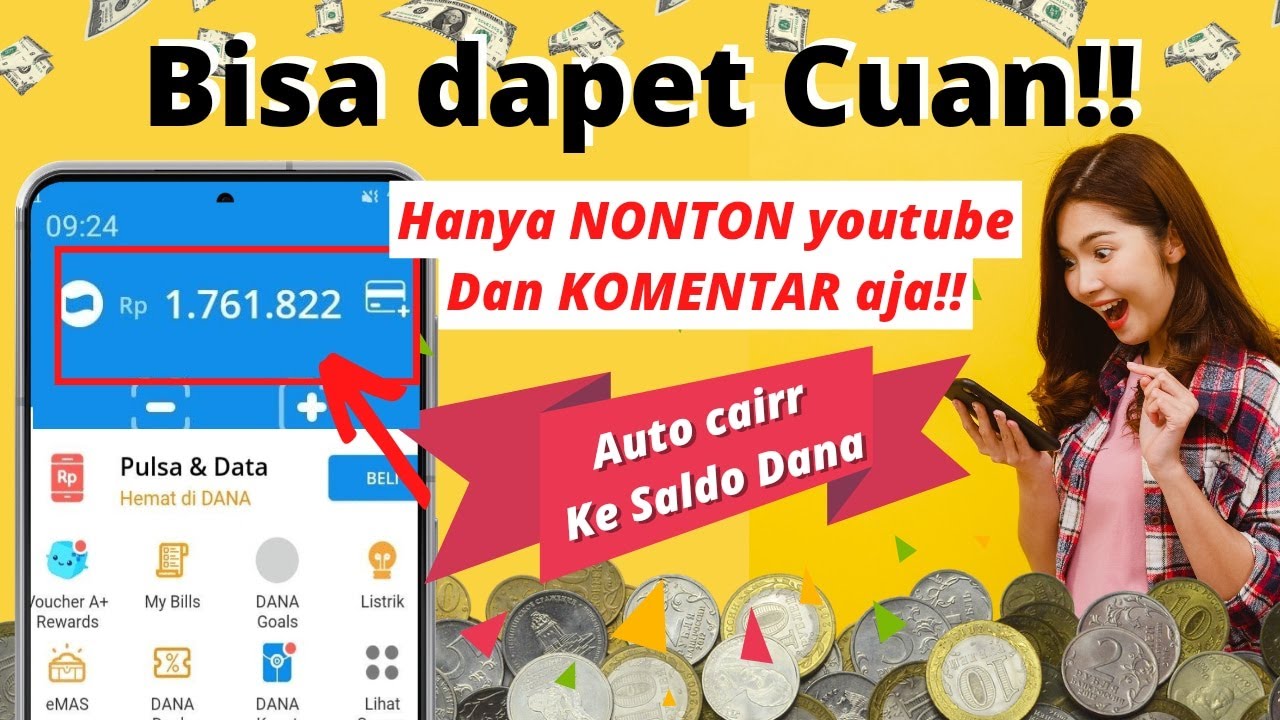 Terbaru !!! Cara Cari Duit Di Internet Langsung Cair Ke rekening 🤑🤑