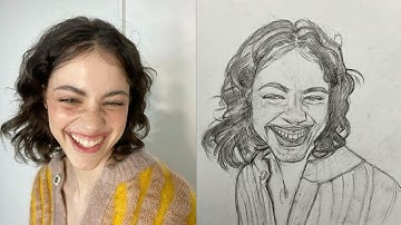 learn face drawing in 29 minutes with LOOMIS method 