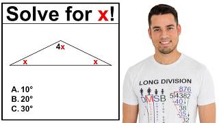 The 4x Angle Trap! Can You Solve This Triangle in Seconds?