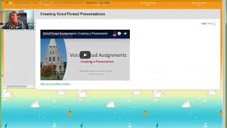 How to submit a Voicethread Assignment