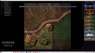 Crop circles animated battle map pack for TTRPGs setup in FVTT