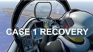 VTOL VR - Case 1 Recovery Carrier Landing Tutorial