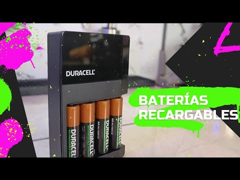 DURACELL Pack 4 Pilas Duracell Recargables Aa + Cargador Pilas Aa