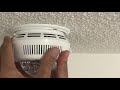 How to fix smokefire alarm beep or chirp  battery change