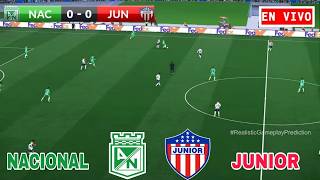 Nacional vs Junior Liga Colombiana Final 2026 Partido Simulación PES 21
