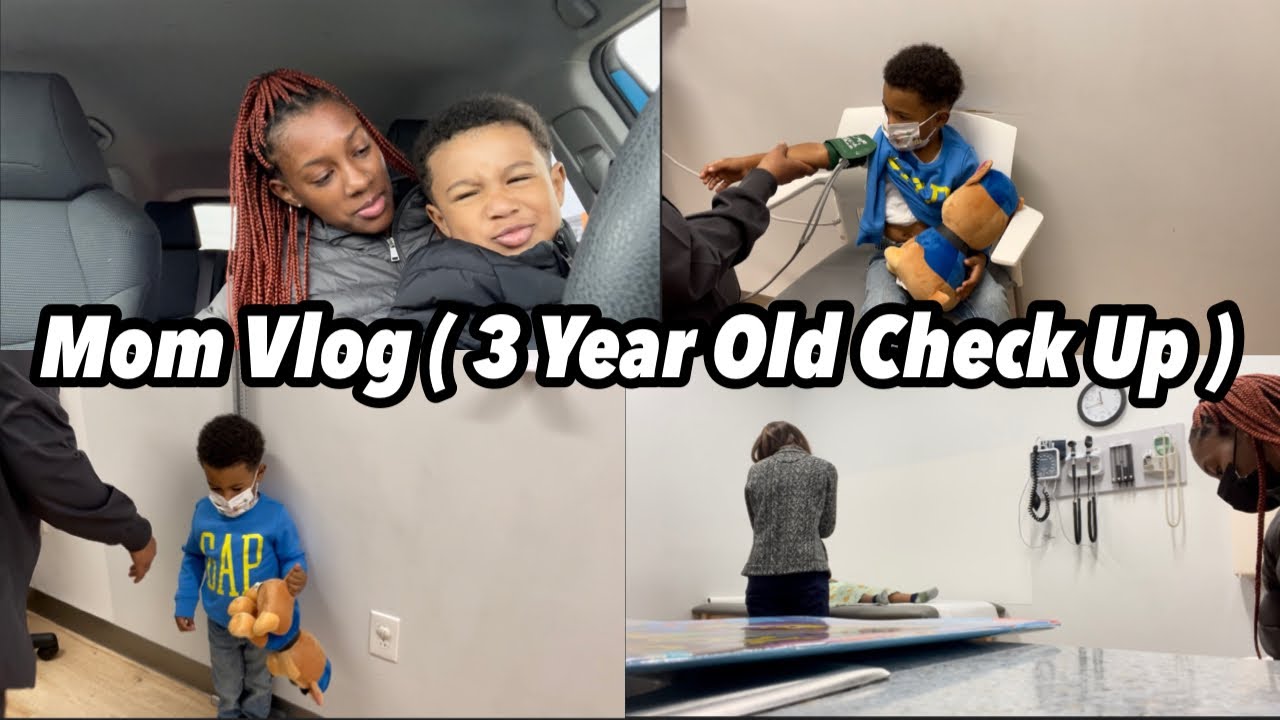 MOM VLOG | 3 Year Old Dr. Visit | Toddler Tantrums
