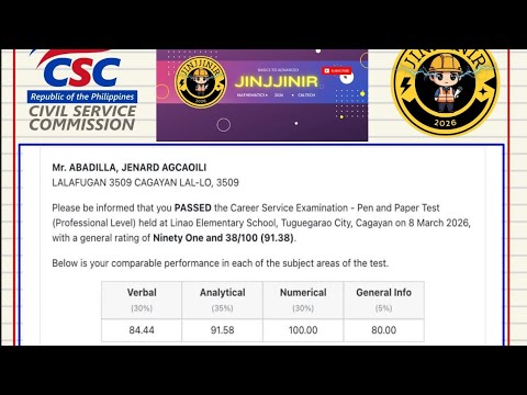 #13 | CSE | RANDOM MATH PROBLEM FOR CIVIL SERVICE EXAM 