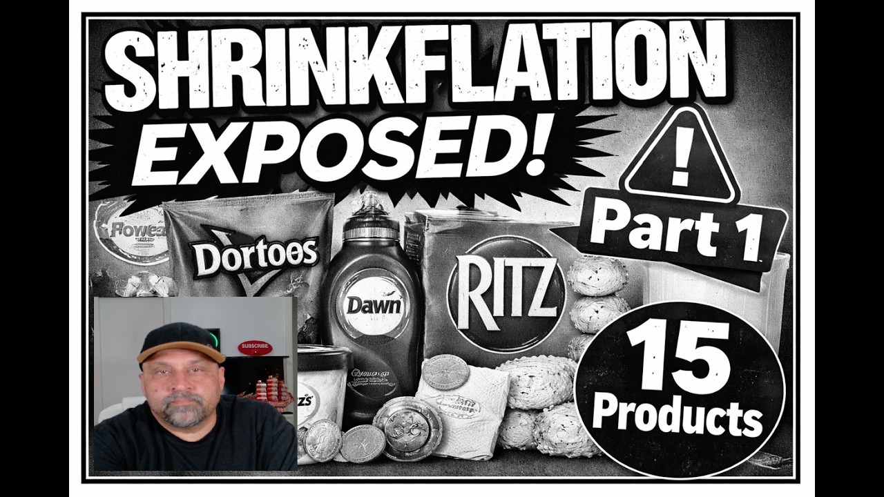 Getting Smaller Shrinkflation EXPOSED (Part 1) 15 Everyday Products Getting Smaller in ...