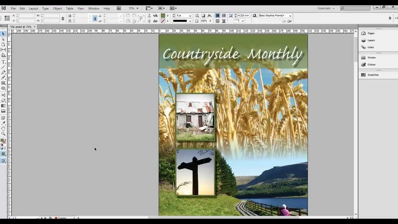 Adobe InDesign Training Course - YouTube