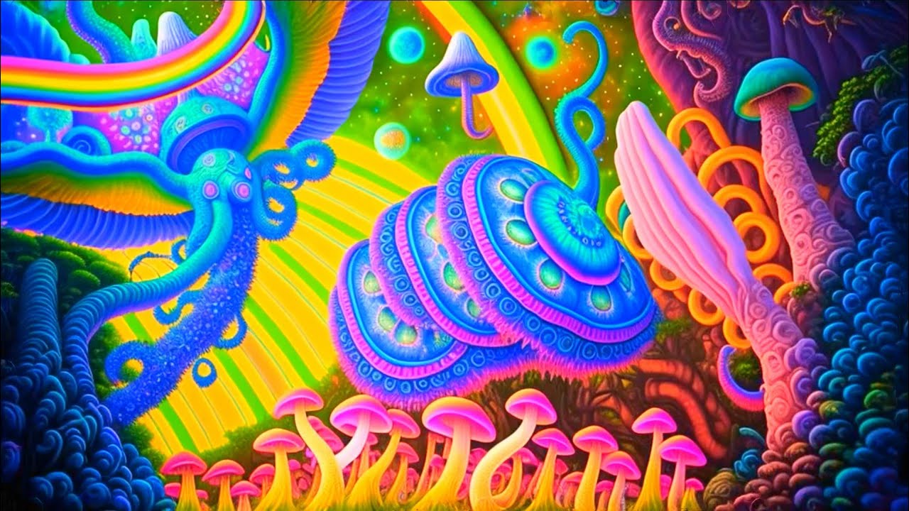 ai-generated art - psychedelic animation (AI Dream 522) - YouTube