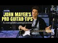 Capture de la vidéo John Mayer's Pro Guitar Tips: A Complete Compilation