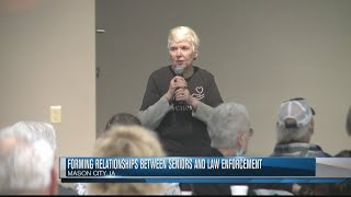 Forming relationships between seniors and law enforcement